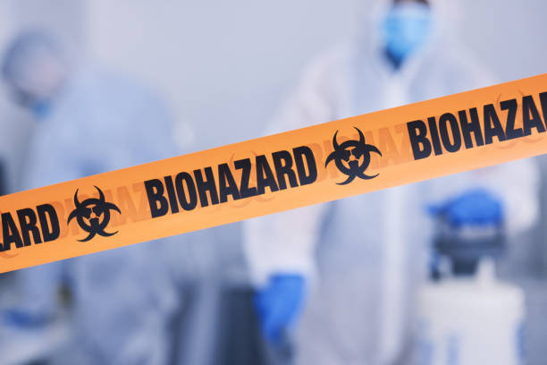 Professional Blood Cleanup technician working in Clinton, MI
